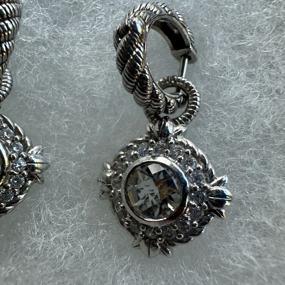 Judith Ripka earrings - Picture 3 of 5